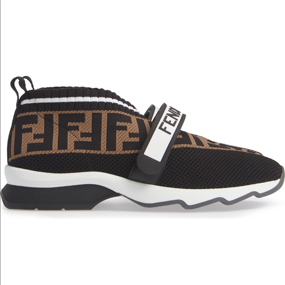 Fendi Rockoko knit sneakers - Picture 2 of 10